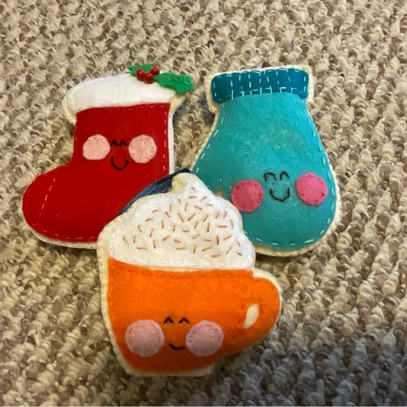 Hand-Crafted Felt Christmas Ornaments - Picture 7 of 16